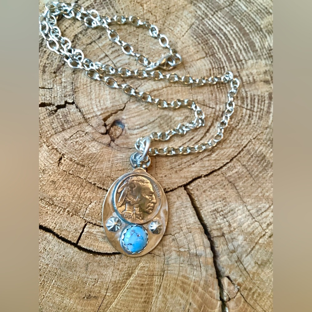 Turquoise/ Coin Necklace